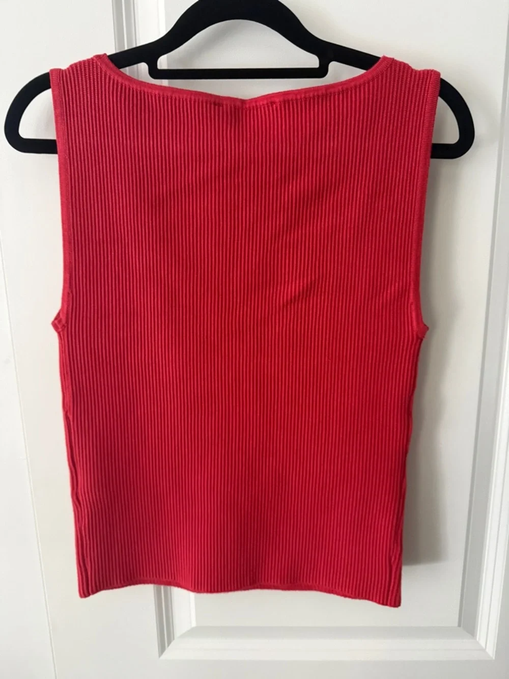Abercrombie & Fitch Red ottoman slash tank top NWT - Picture 5 of 5